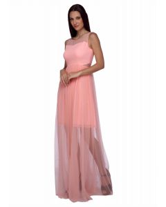 new peach gown - Siona Rosario